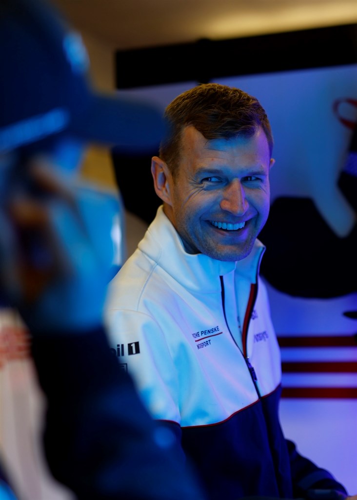 Michael Christensen førte på Le Mans men bilen manglede farten i det lange løb
(Foto: Porsche)